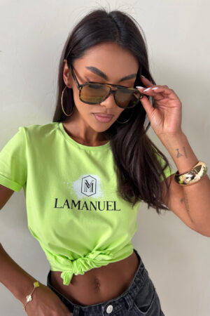 Tshirt DRIP limonka