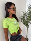Tshirt DRIP limonka