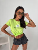 Tshirt DRIP limonka