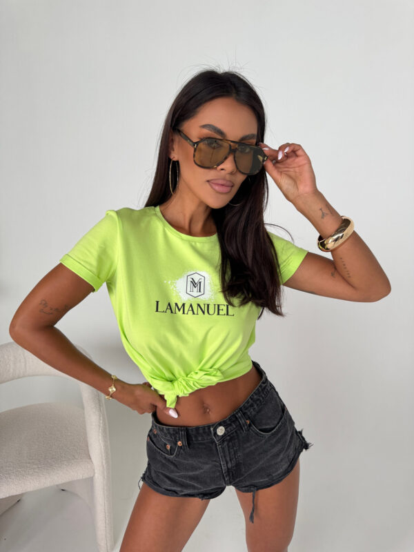 Tshirt DRIP limonka
