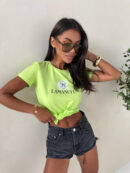 Tshirt DRIP limonka