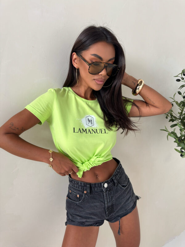 Tshirt DRIP limonka