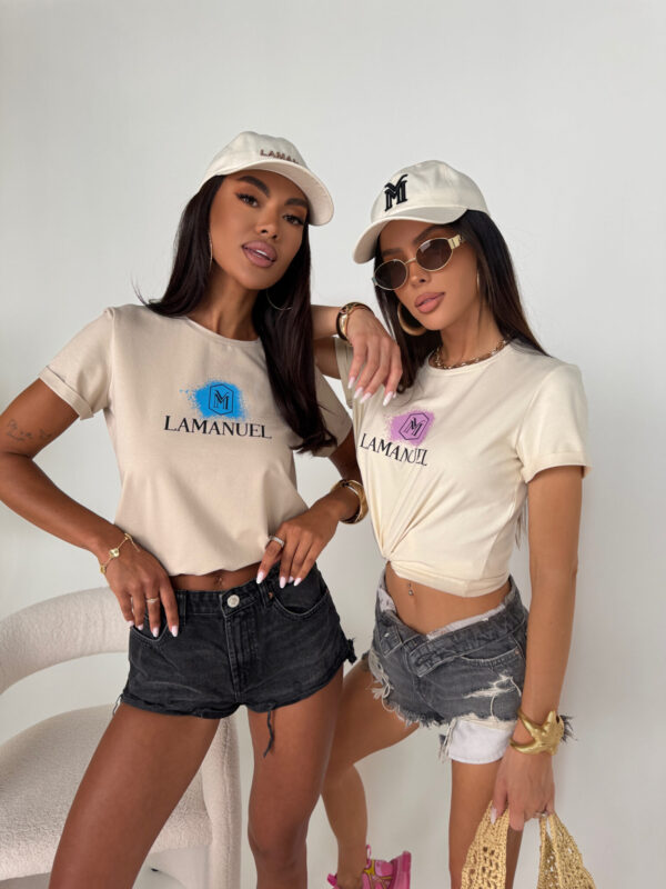 Tshirt DRIP beż