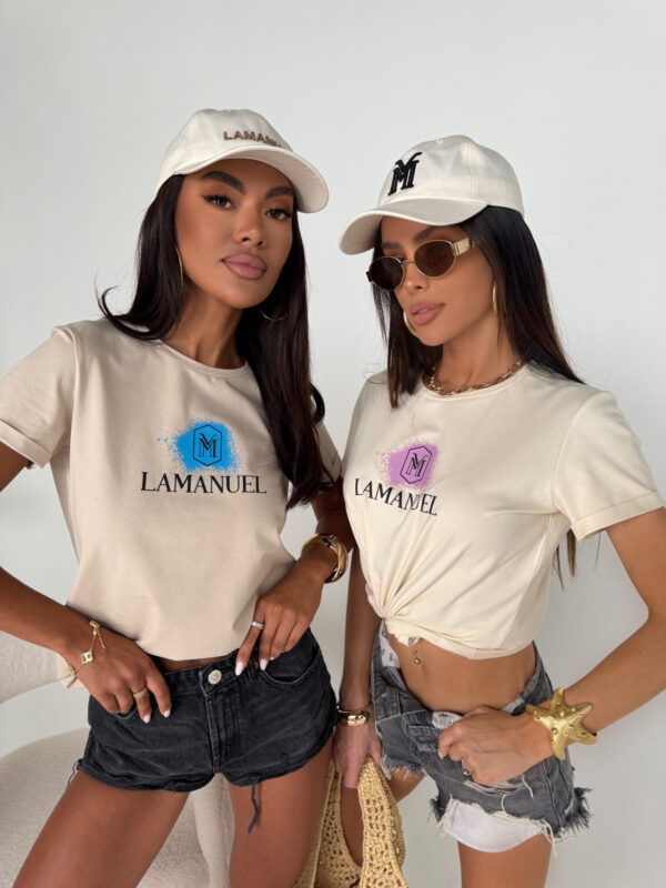 Tshirt DRIP beż
