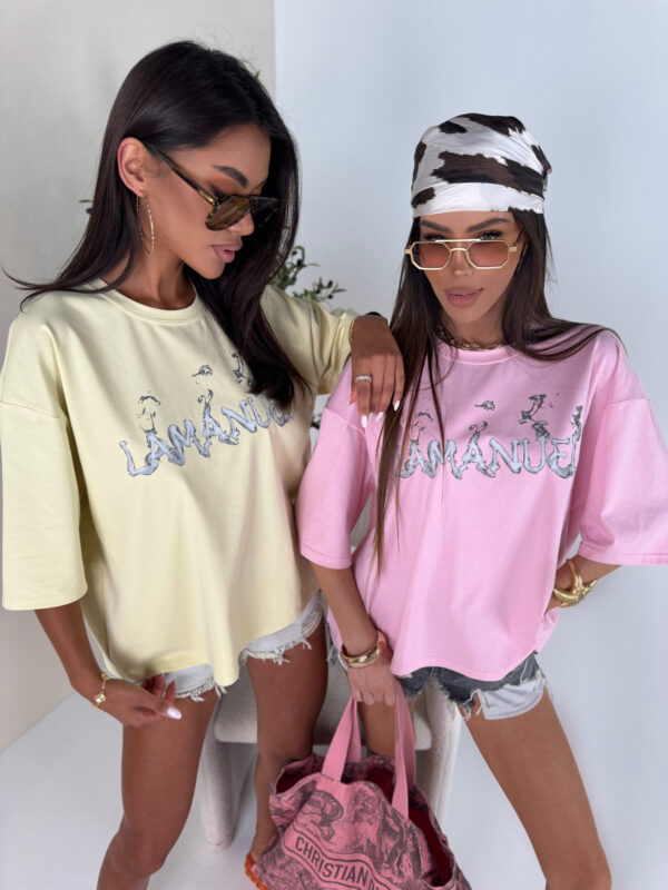 Tshirt BURN puder