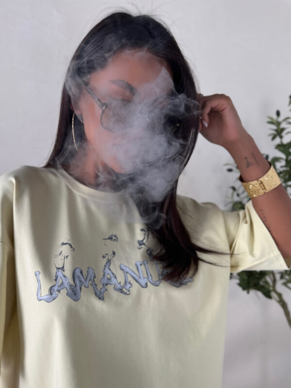 Tshirt BURN żółty