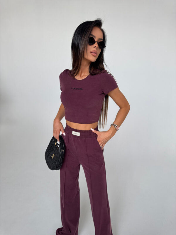 Top PRIVATE bordo