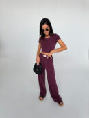 Top PRIVATE bordo