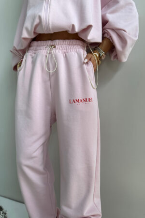 Spodnie CLOUDY baby pink