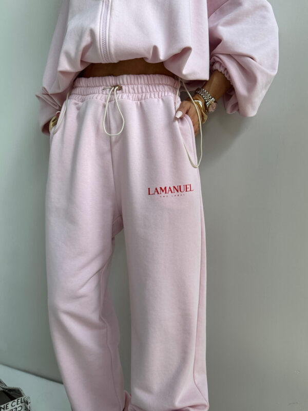 Spodnie CLOUDY baby pink