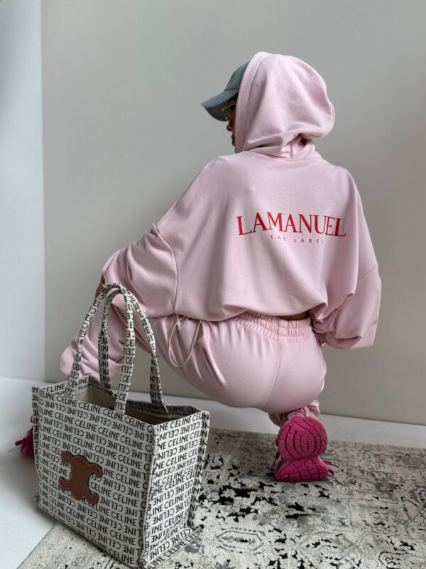 Spodnie CLOUDY baby pink