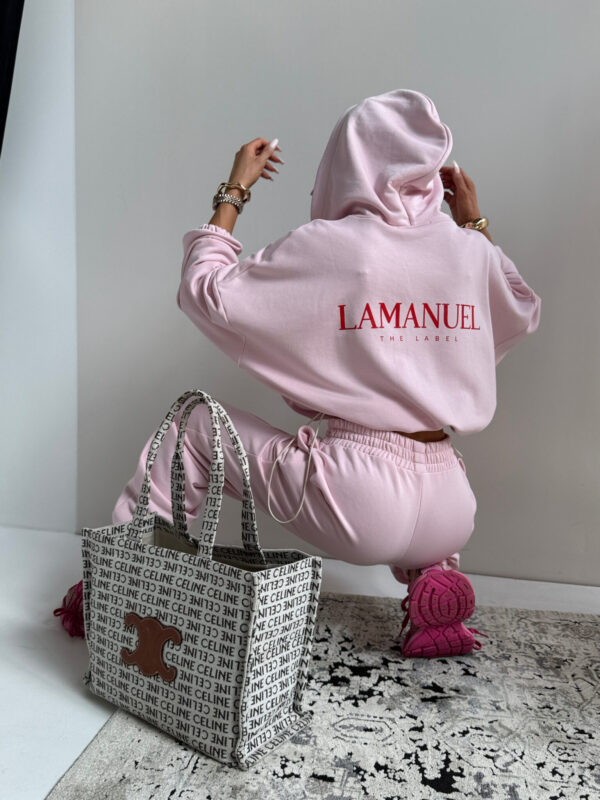 Spodnie CLOUDY baby pink