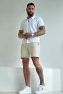 T-Shirt męski BG Ralph | biały
