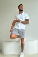 T-Shirt męski BG Ralph | biały