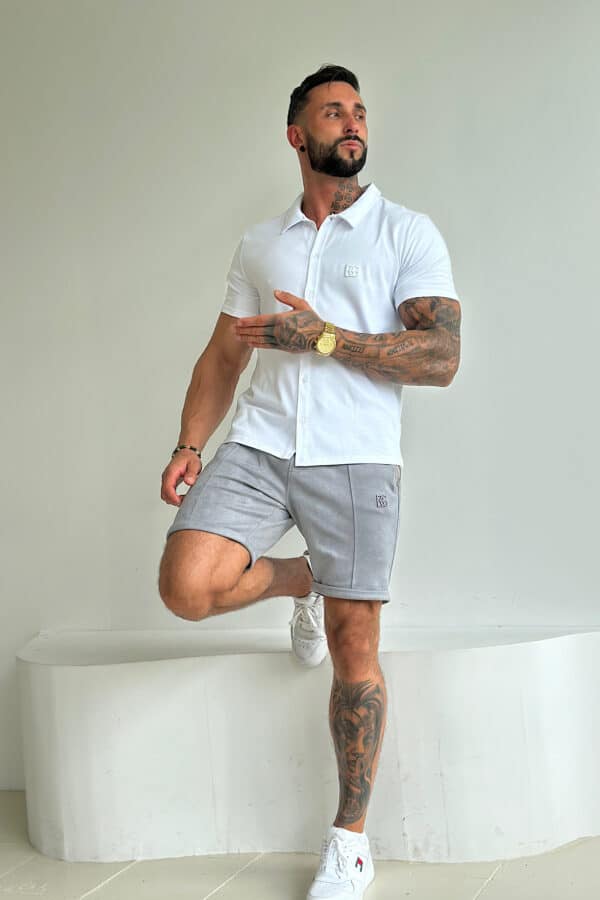 T-Shirt męski BG Ralph | biały