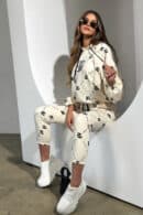 Dres damski BG Holo | waniliowy - czarny
