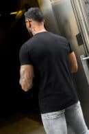 T-Shirt męski BG Signature | czarny