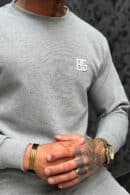 Bluza męska BG Basic | szary melanż