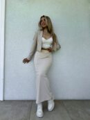 Spódnica VOGUE – beżowa