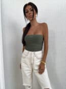 Top MAVEN - khaki