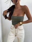 Top MAVEN - khaki