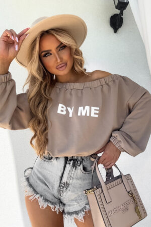 Bluza UNDER  – jasny beż