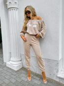 Bluza UNDER  – jasny beż