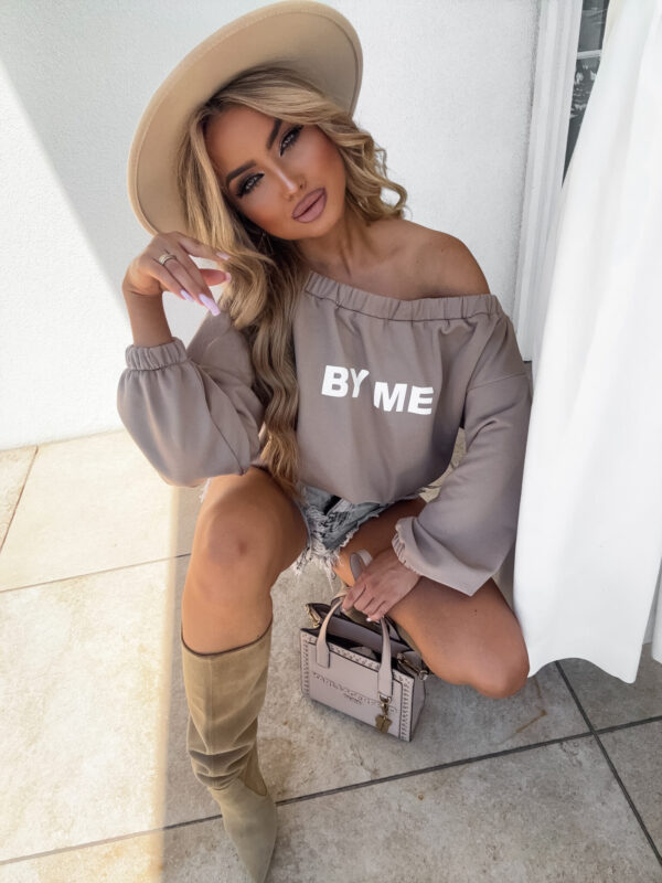 Bluza UNDER  – jasny beż