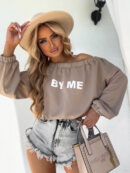 Bluza UNDER  – jasny beż