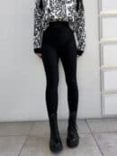 Legginsy FIT logo - czarne