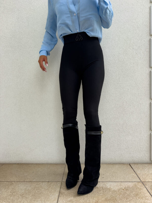 Legginsy FIT logo - czarne