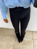 Legginsy FIT logo - czarne