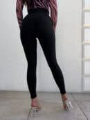 Legginsy FIT logo - czarne
