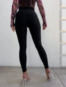 Legginsy FIT logo - czarne