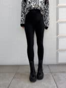 Legginsy FIT logo - czarne