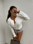 Sweter GIVEN – ecru