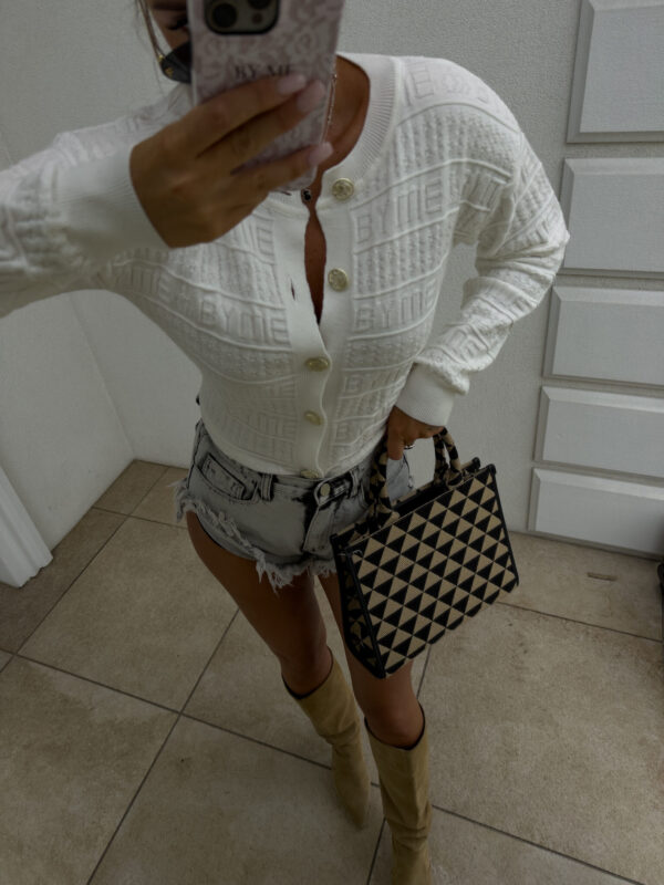 Sweter GIVEN – ecru