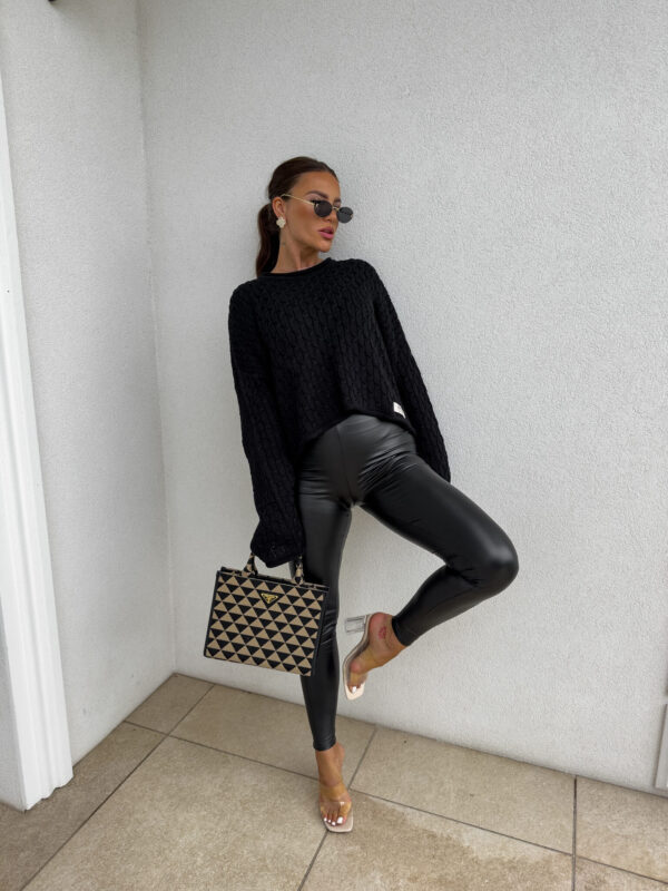 Sweter WARKOCZE - czarny