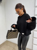Sweter WARKOCZE - czarny