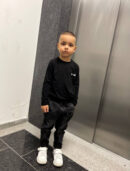 Longsleeve dziecięcy CHILD Ma - czarny