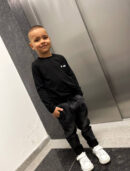 Longsleeve dziecięcy CHILD Ma - czarny