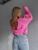 Sweter PHARELL – barbi róż