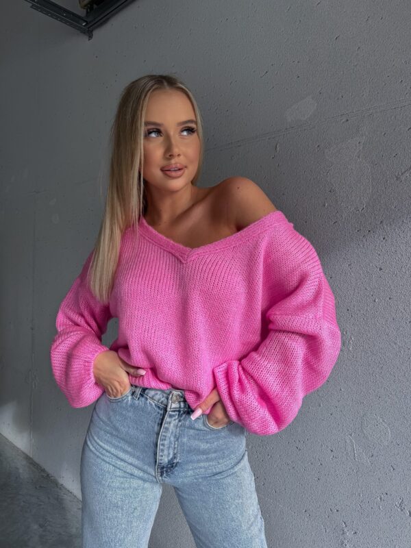 Sweter PHARELL – barbi róż
