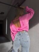 Sweter PHARELL – barbi róż