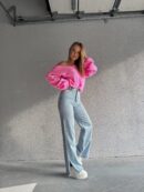 Sweter PHARELL – barbi róż
