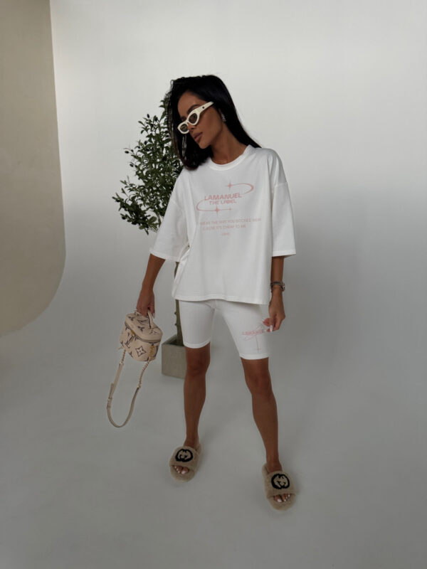 Tshirt BURST ecru