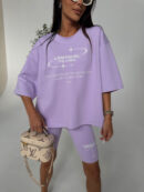 Tshirt BURST lila