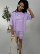 Tshirt BURST lila