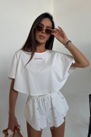 Tshirt ANGEL ecru
