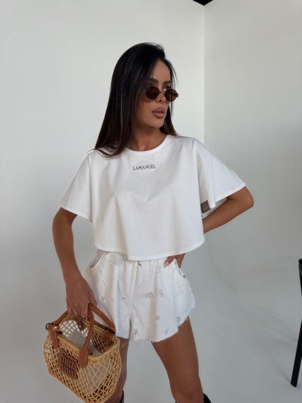 Tshirt ANGEL ecru